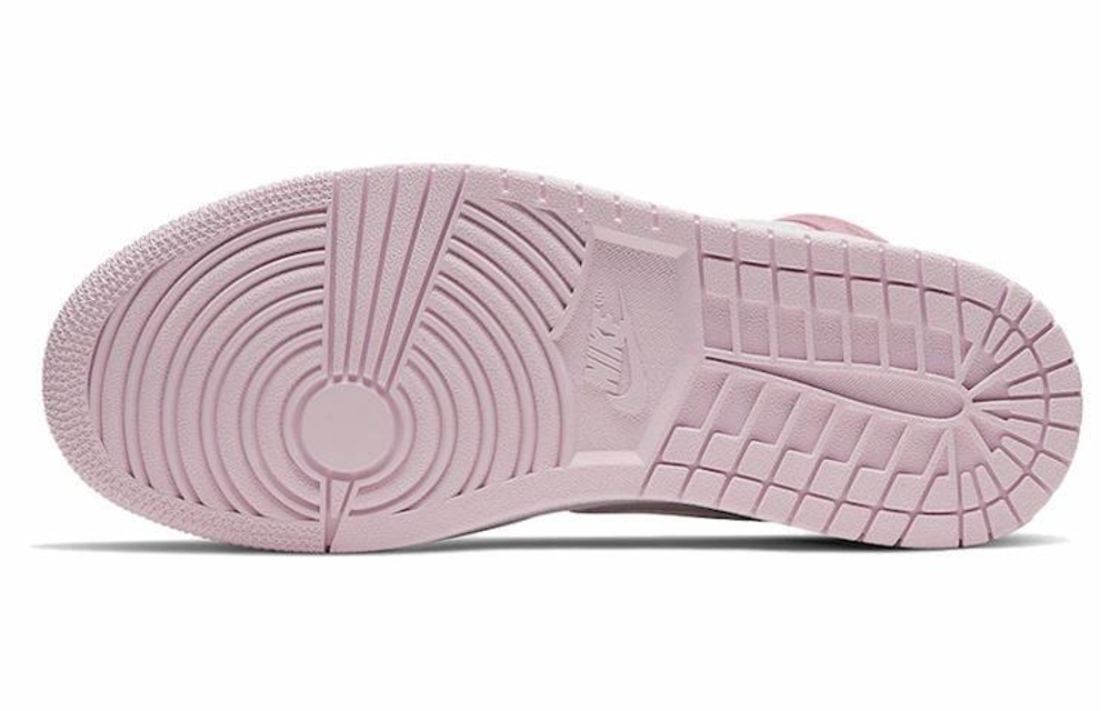 Кроссовки Jordan Air Jordan 1 Mid Digital Pink (Женская размерная сетка)