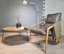 Кресло MC020, серая кожа