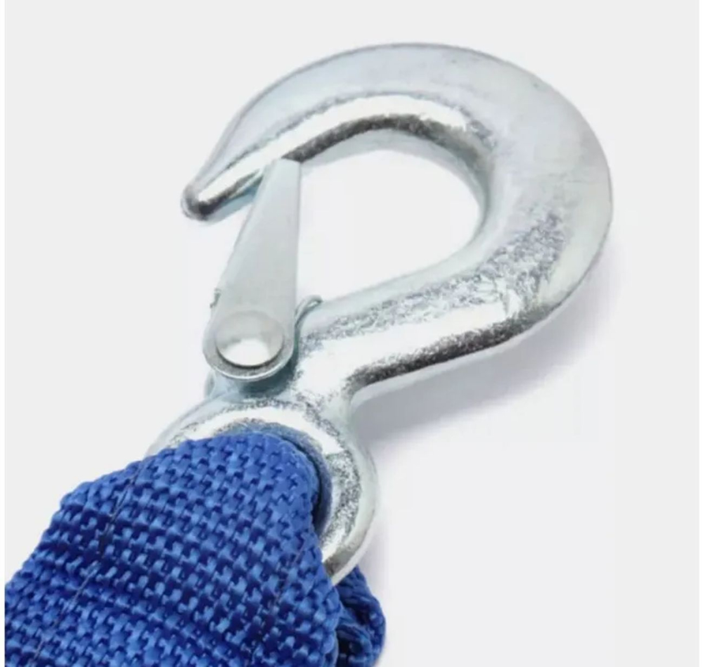 Трос буксировочный с крюками 8 т / 5 метров , стропа буксировочная с крюкам