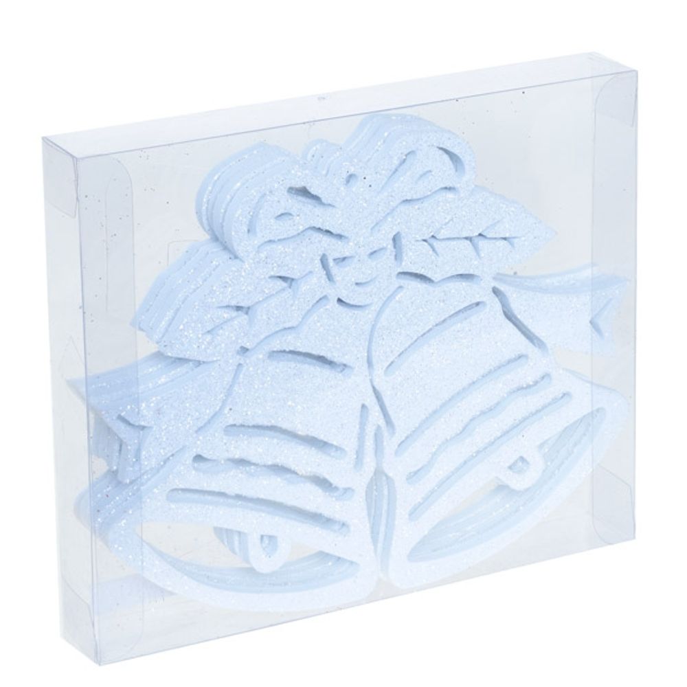 GAEM Набор из 4 новогодних украшений, "колокольчики", 15,2 см