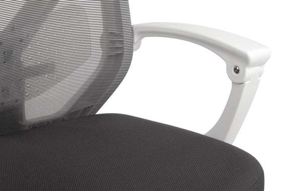 Кресло Oliver RCH W-203AC Белый пластик/Серый