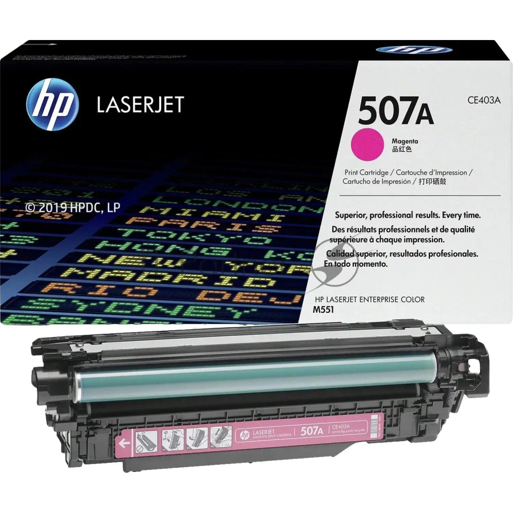 Картридж лазерный HP 507A CE403A пурп. для CLJ M525/M551/M570/M571/M575