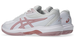 Детские теннисные кроссовки Asics Gel-Game GS Clay/OC - white/morganite