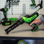 Пистолет для герметиков аккумуляторный 24В Greenworks G24CAU (без АКБ и ЗУ) 3501707