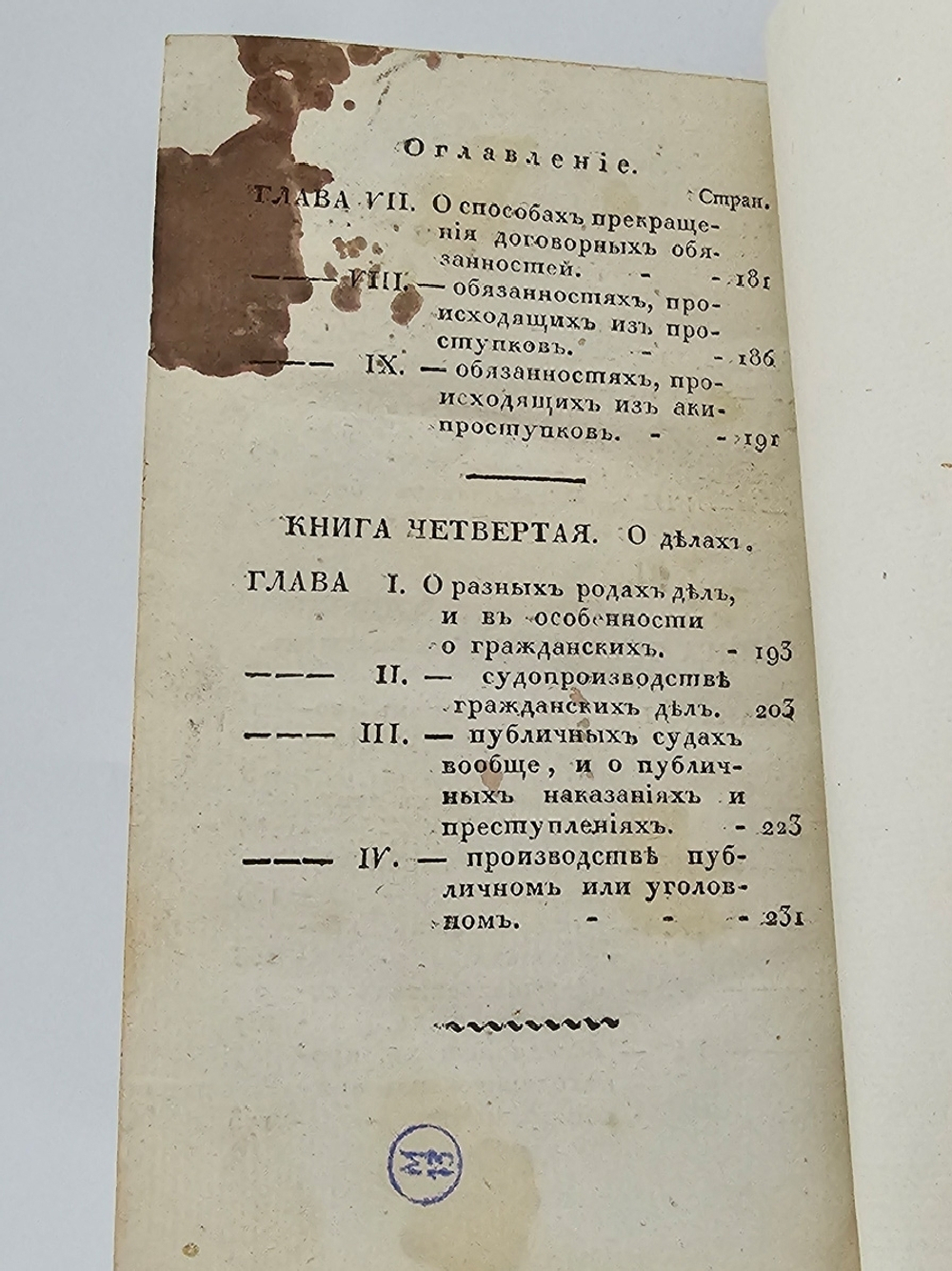 "Начертание Римского гражданского права". Лев Алексеевич Цветаев. 1824 г.