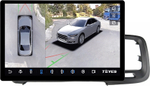 Магнитола для Volvo S60 2 Y20 2010-2018 - Teyes CC3-2K-360 монитор 13" 2K QLED на Android 10, 6Гб+128Гб, CarPlay, 4G SIM-слот, 4 камеры в комплекте
