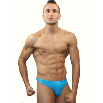 Мужские трусы стринги бирюзовые Romeo Rossi Dream String RR1005-10