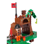 Конструктор блочный Аусини Пираты 226дет., коробка 27503