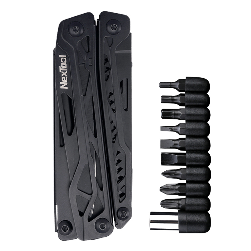 Мультитул Nextool (Xiaomi) Black Knight, черный (NE20151)