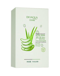 Ночная маска для лица с алоэ