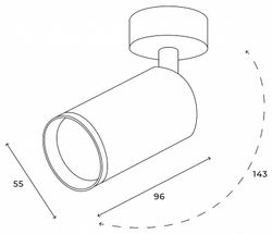 Спот Hesby Lighting Focus 0115