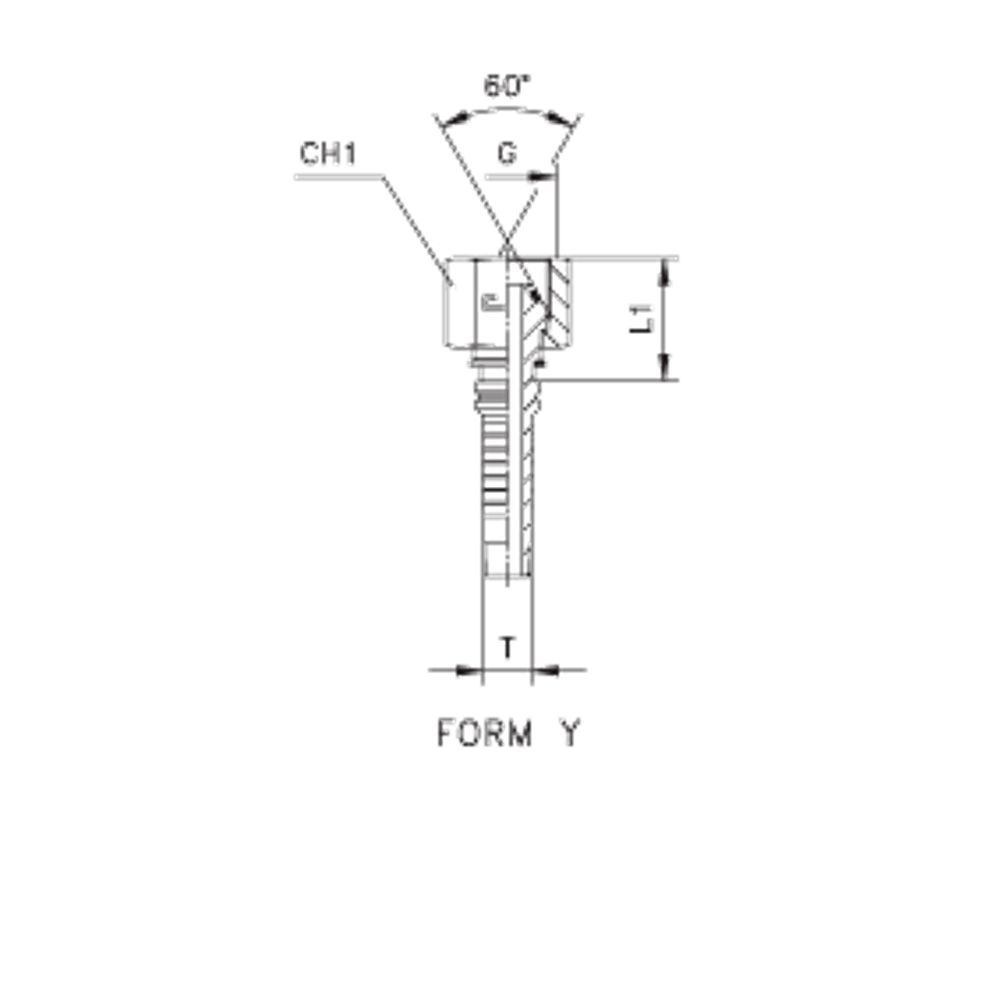 Фитинг DN 32 BSP (Г) 1.1/4 Interlock