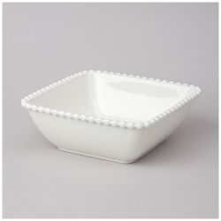 САЛАТНИК КВАДРАТНЫЙ LEFARD "PEARL" 20*7,5 СМ 1200 МЛ (КОР=12ШТ.)