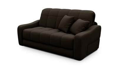 Диван Стелла Лайт Velutto 24 154*105*88 см, Коричневый Велютто Аккордеон Фиеста