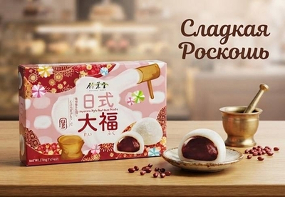 Моти с начинкой адзуки Япония