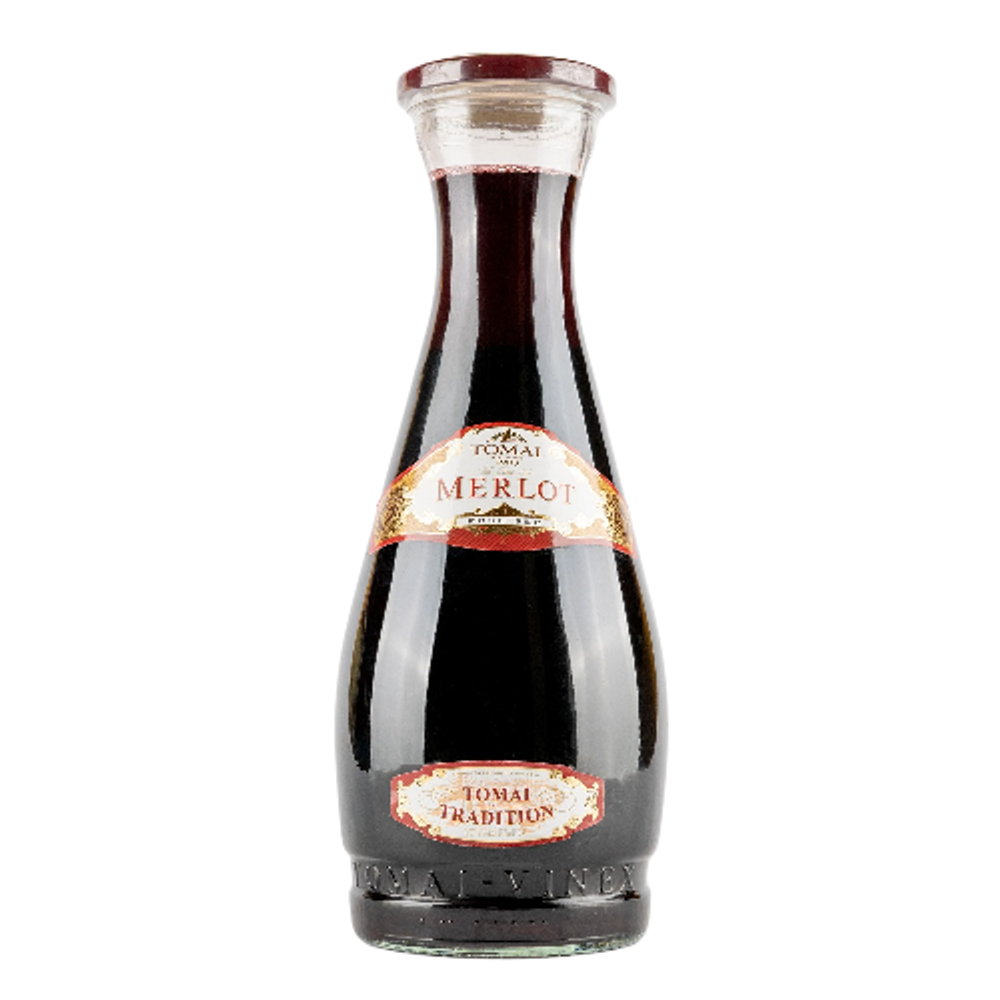Вино Tomai Merlot красное полусладкое 1 л