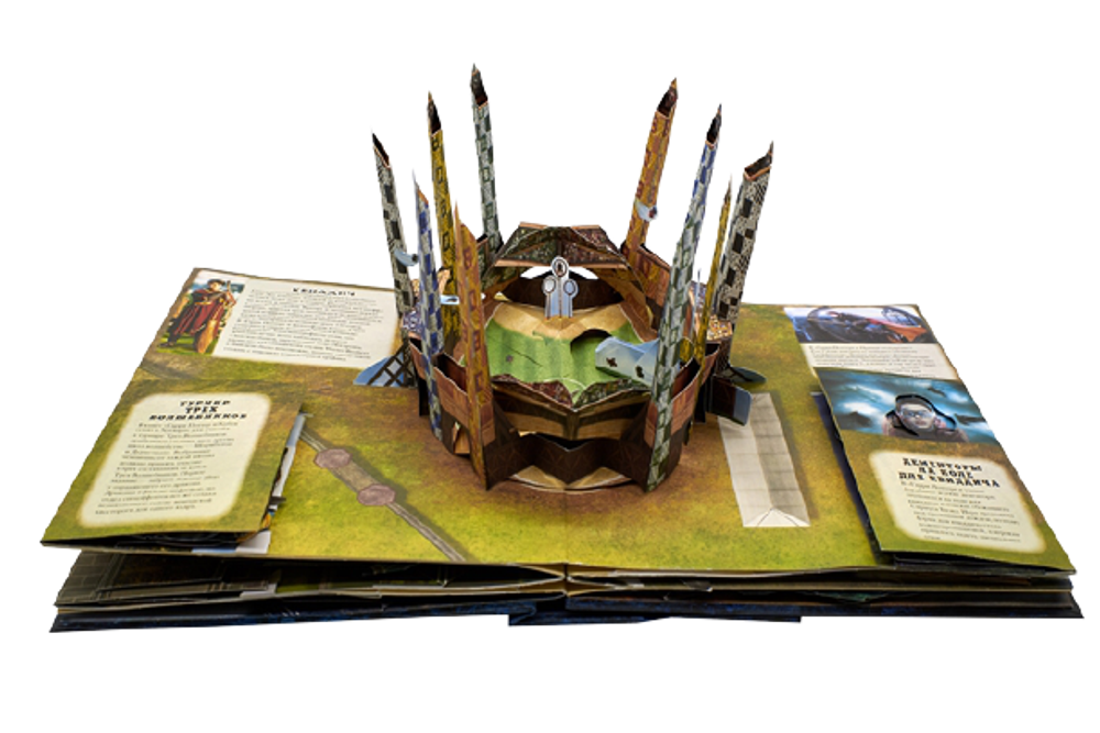 Гарри Поттер. Трехмерная карта Хогвартса и Хогсмида