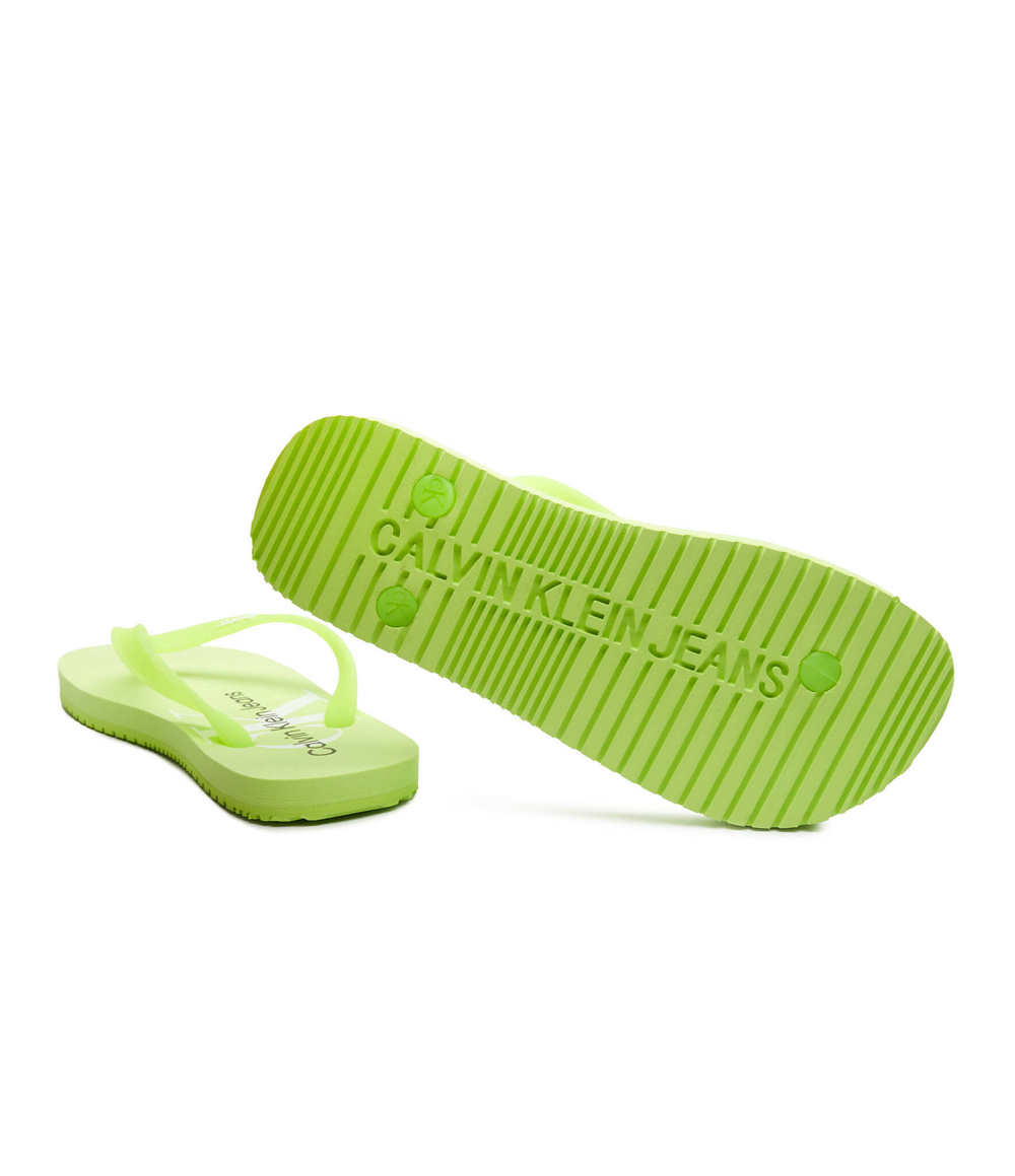 Вьетнамки CALVIN KLEIN JEANS - лимонный(YW0YW01246)