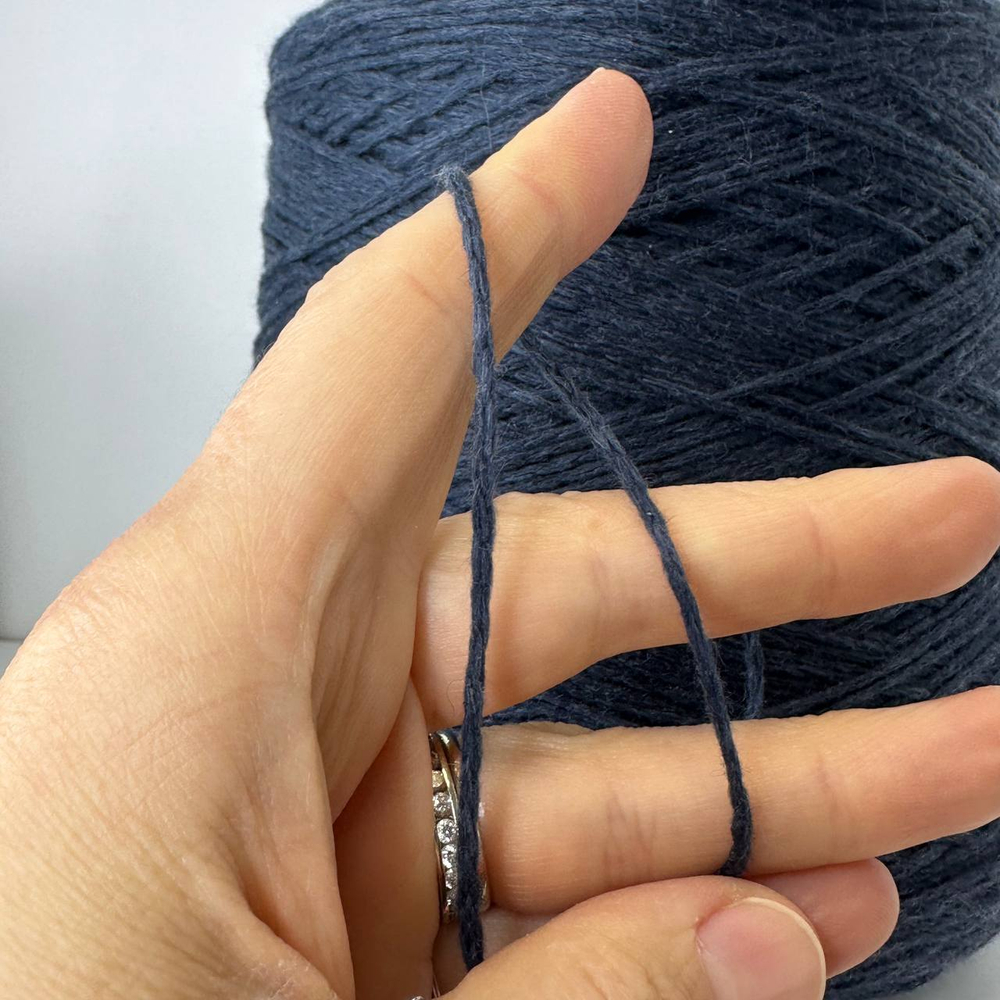 PIUMA PCKC329 - CARIAGGI; 100% кашемир; 320м/100гр; col.21975, цвет: синий джинсовый; Есть бобинка: 326 гр S723