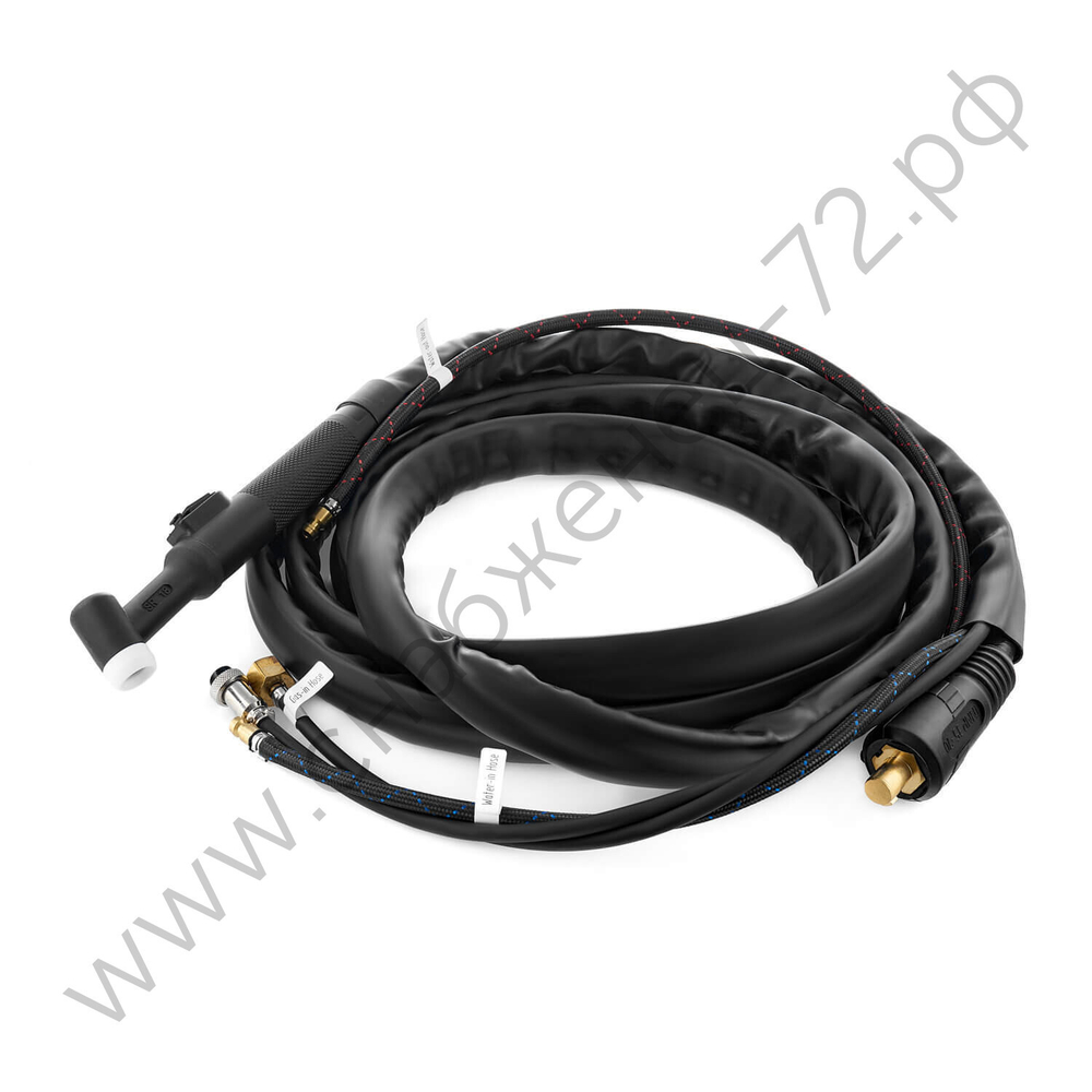 Горелка TIG TP 18 ANACONDA (ОКС 35-50, б/р, 2PIN) 4м водяное охлаждение AND1801-04