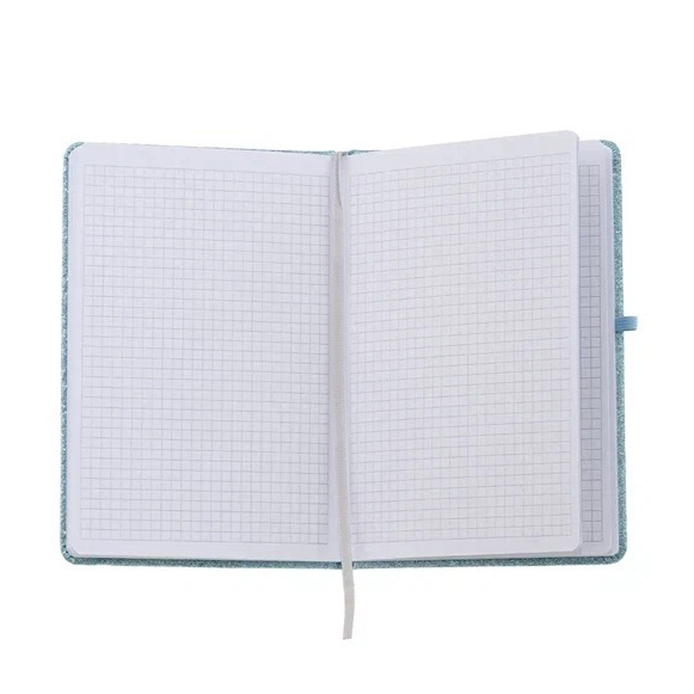 Ежедневник-блокнот Basir, формат А6, блестящая обложка, 80 листов, размер 14*9 см