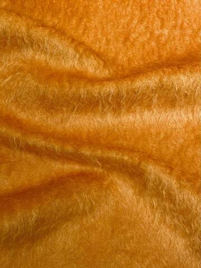 Мохер с шерстью пальтовый Luigi Colombo оранжевый
