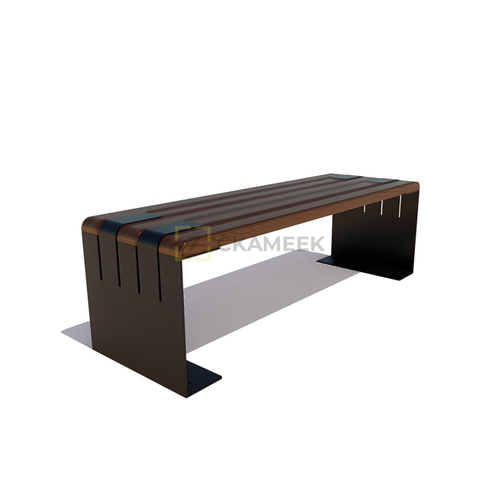 Скамейка садовая «Симферополь» (0,6 м термоясень)