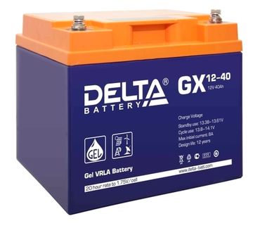 Аккумуляторы Delta GX 12-40 - фото 1