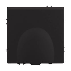 Механизм розетки влагозащищённый SCT-NOBE-MCP-SFPL-BK (230V, 16A) (Arlight, Черный оникс) 054281