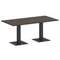 First Стол прямоугольный KSPRG-4 Венге Цаво/Металл Антрацит 1800*900*750