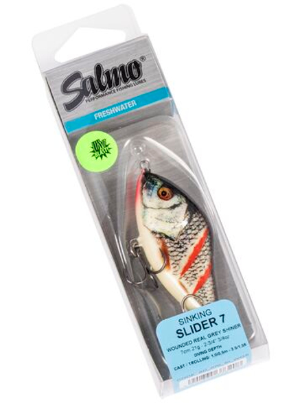 Воблер тонущий джеркбейт Salmo SLIDER S 07/WGS