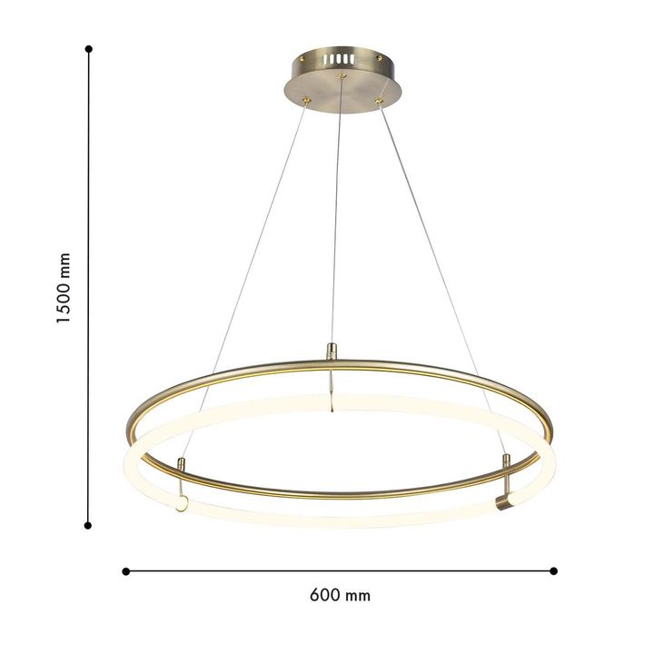 Подвесная светодиодная люстра Favourite Girth 4629-6P