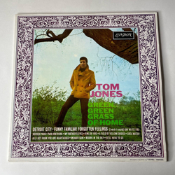 Винтажная виниловая пластинка LP Tom Jones Том Джонс, Green, Green Grass Of Home (Англия 1973)
