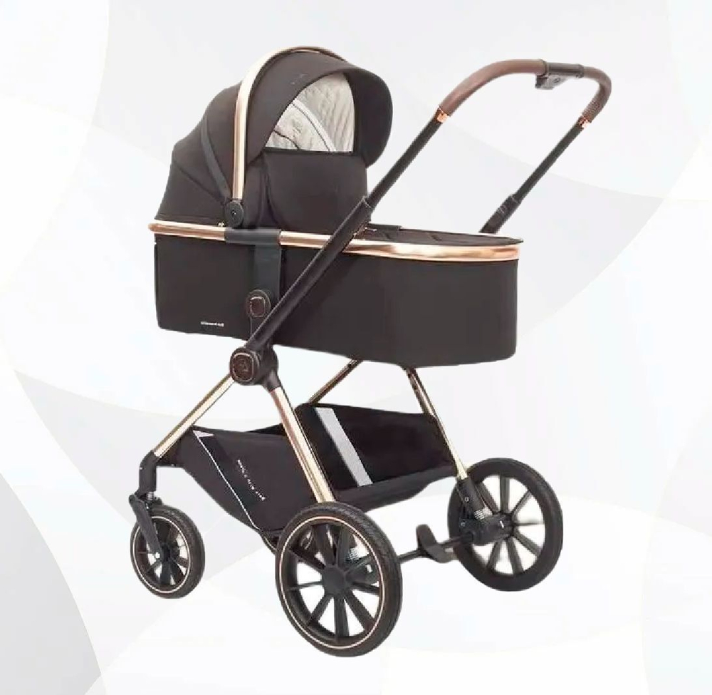Коляска модульная 2в1 Luxmom A2 ,Телескопическая ручка/цвета