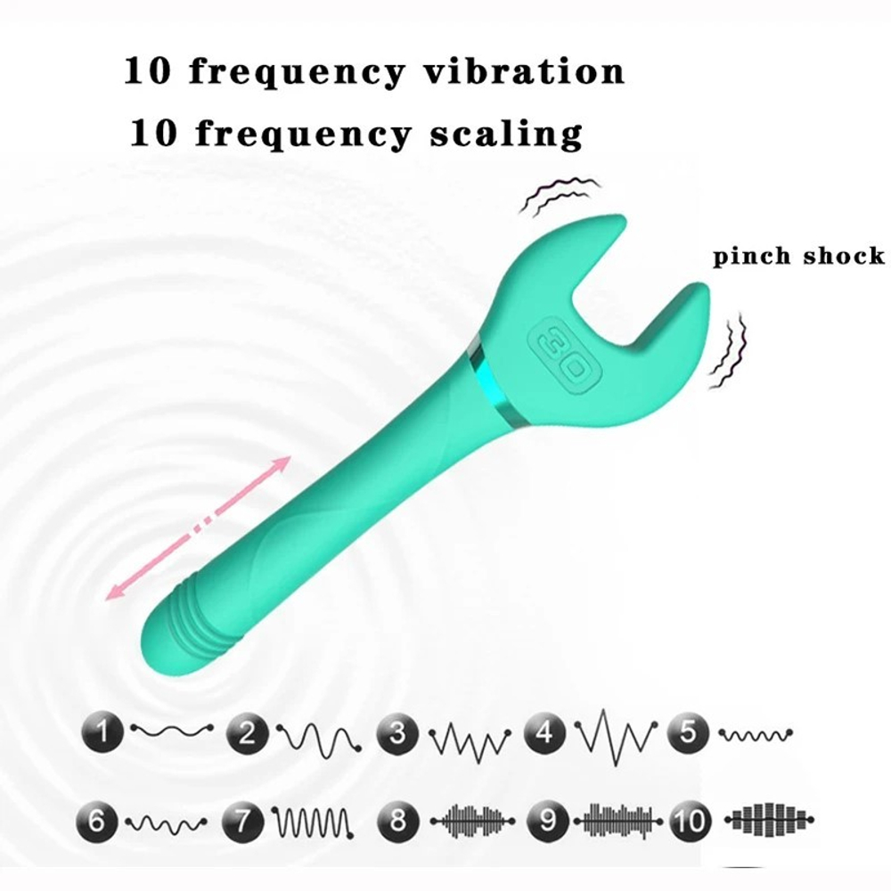 ВИБРАТОР-ПУЛЬСАТОР "МАСТЕР ОРГАЗМА"