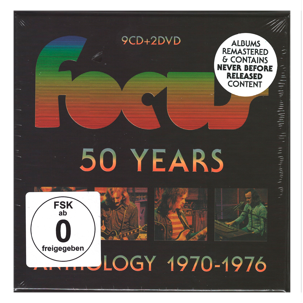 Focus / 50 Years: Anthology 1970-1976 (9CD+2DVD)