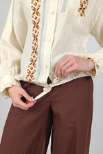 Блузка с чувашской вышивкой