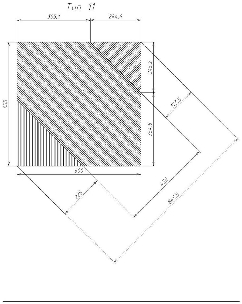 Рифленые стеновые панели из Сосны