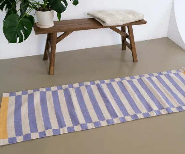 Ковровая дорожка клетчатая, 180х60см