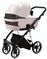 Детская коляска Adamex Belissa Special Edition 2 в 1 B-PS590 (РОЗ С БЛЁСТ ХРОМ.РАМ)
