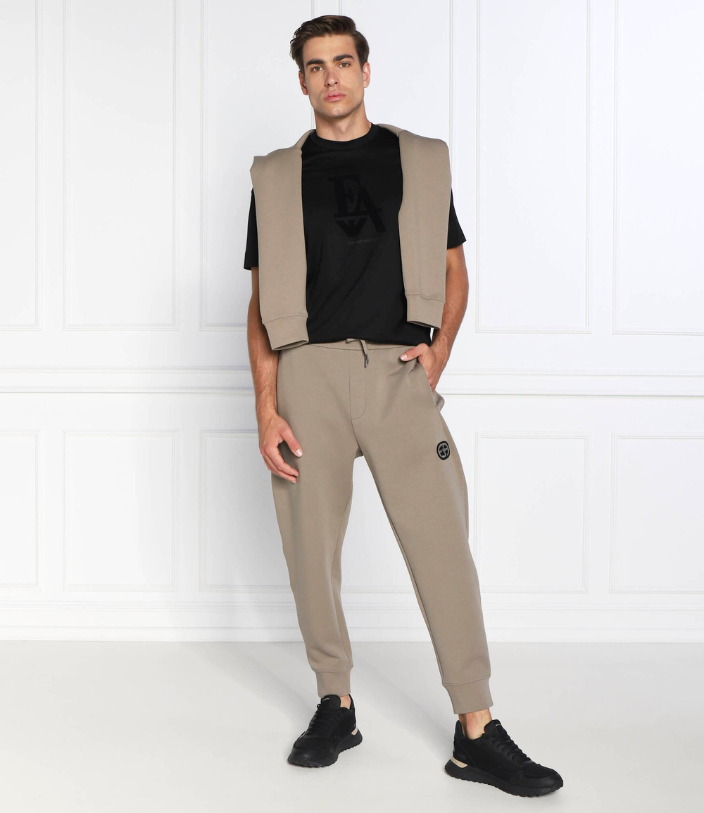 футболка Emporio Armani - черный(6L1TG1 1JSAZ)