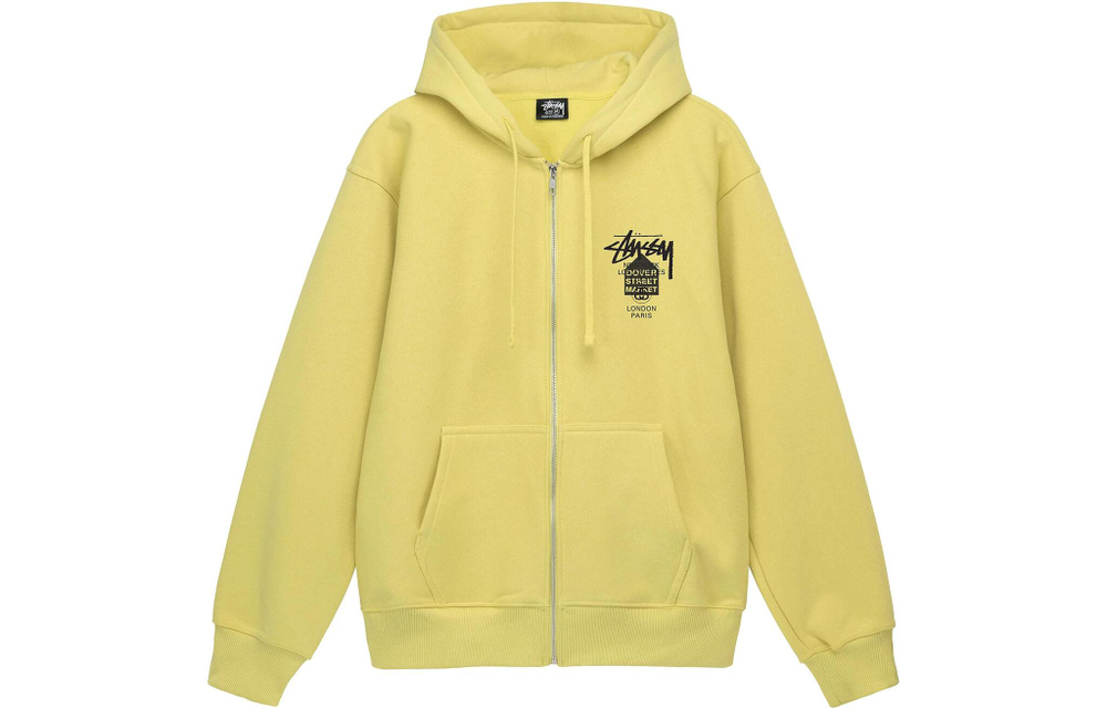 Худи Stussy Dsm World Tour Zip Hoodie, 3973714