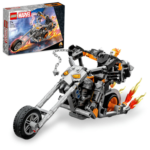 Конструктор LEGO Marvel 76245 Робот и мотоцикл Призрачного Гонщика