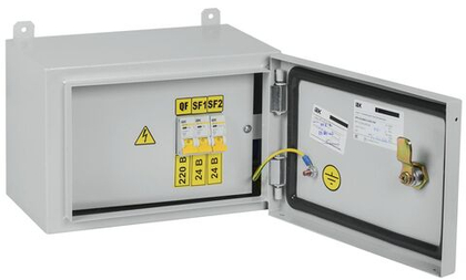 Ящик с понижающим трансформатором ЯТП-0,25 230/24-3 УХЛ2 IP54 IEK