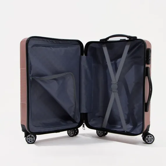 Чемодан маленький 20&quot; кодовый замок, цвет розоый