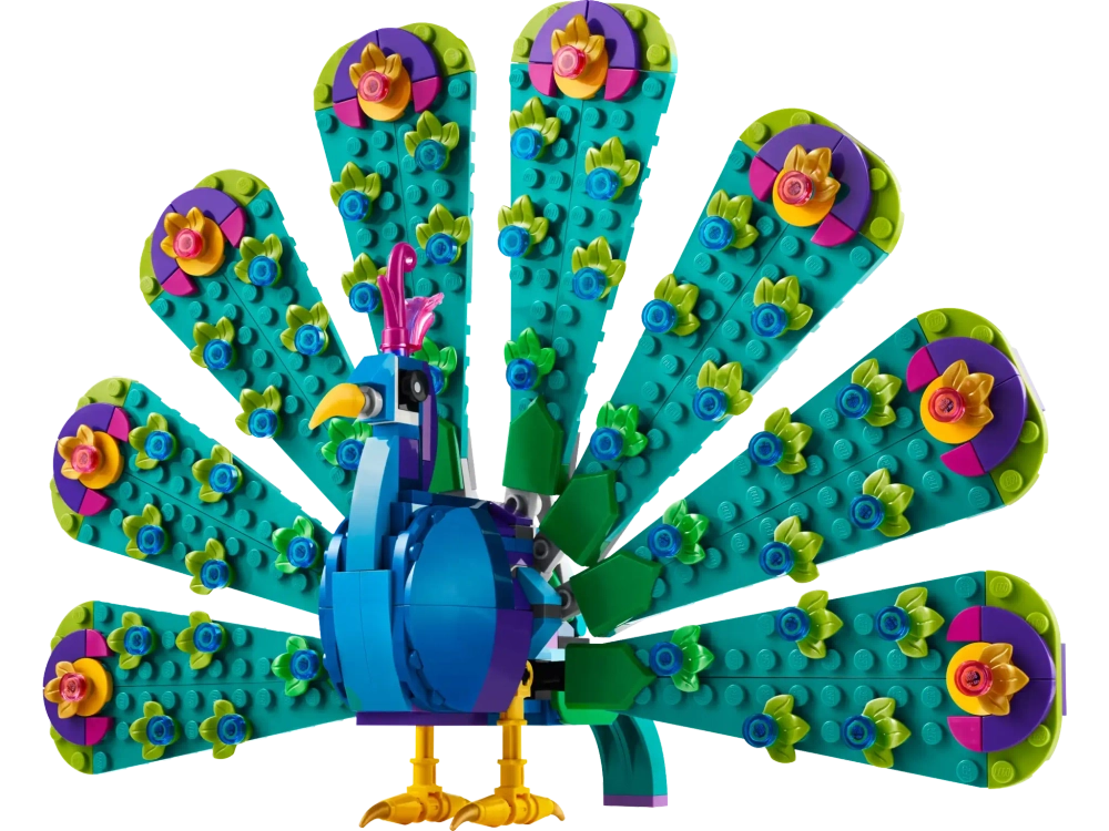 Конструктор LEGO Creator 3in1 31157 Экзотический павлин