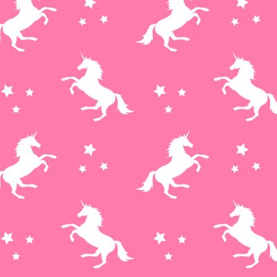 pink unicorn silhouette