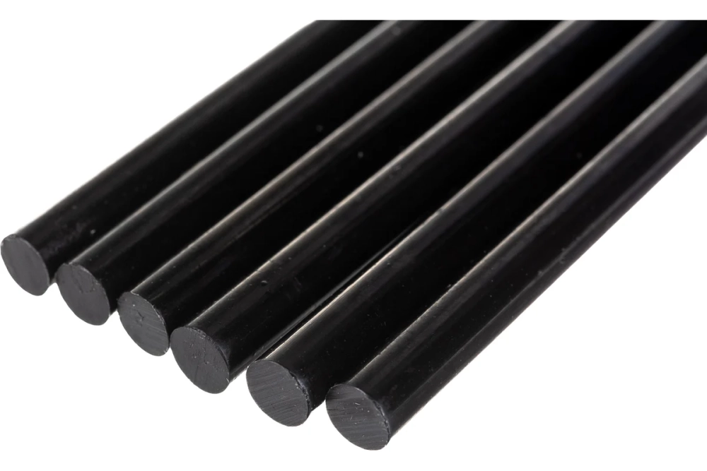 Стержни клеевые черные (7 мм; 20 см; 6 шт.) КЕДР 117-0008 54896