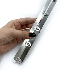 Бюск стальной 33 см,  никель, Arta-F