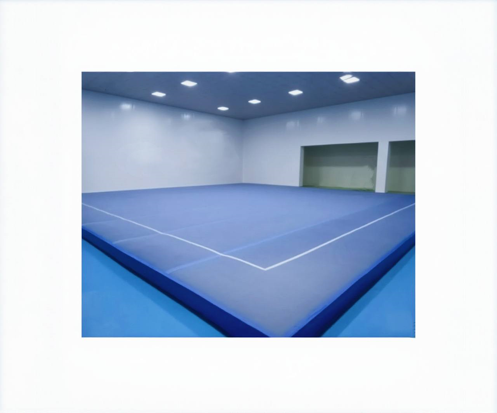 Профессиональный помост гимнастический пружинный для вольных упражнений